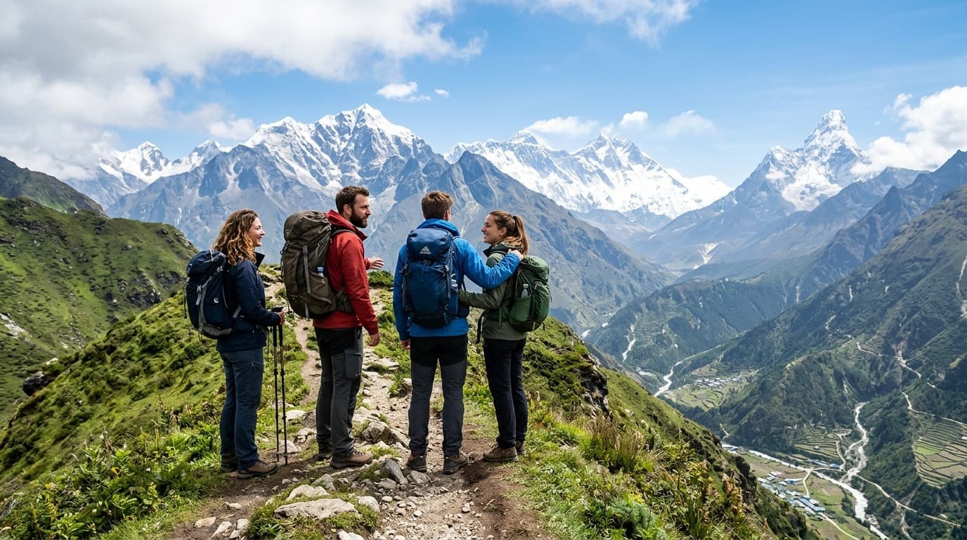 Himalayan group trek
